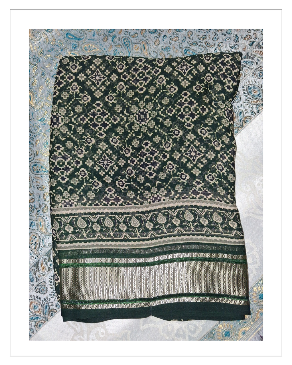 Traditional Printed Designer Saree
