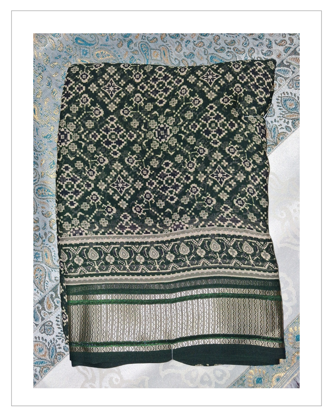 Traditional Printed Designer Saree